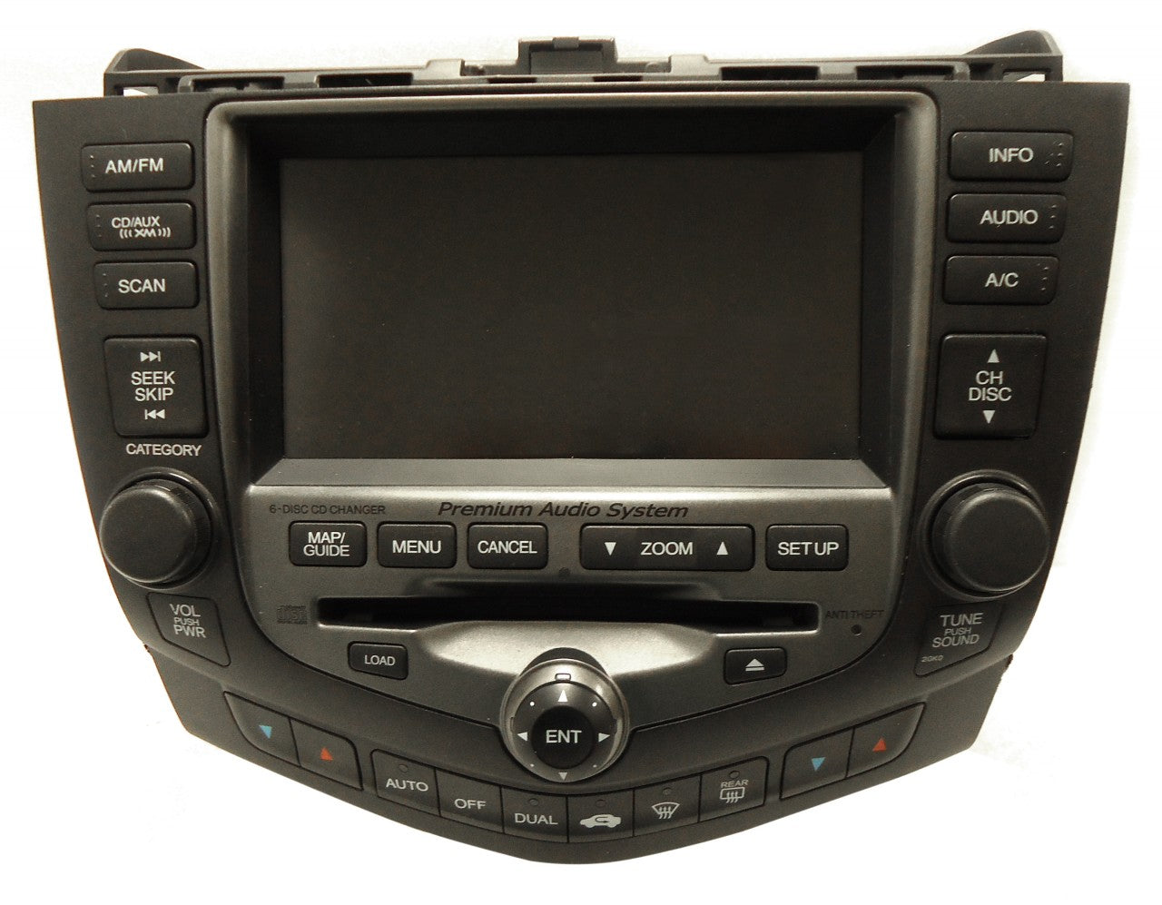 HONDA ACCORD Navigation GPS LCD Display Screen Monitor 2GK0 2006 2007