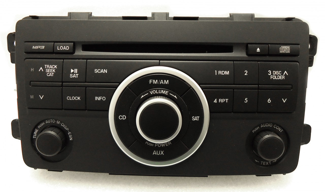 MAZDA CX-9 Radio Stereo MP3 CD Player Matte Black OEM 2009 2010 2011