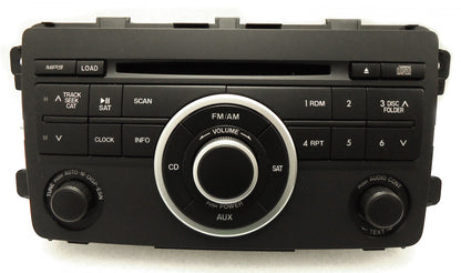 MAZDA CX-9 Radio Stereo MP3 CD Player Matte Black OEM 2009 2010 2011