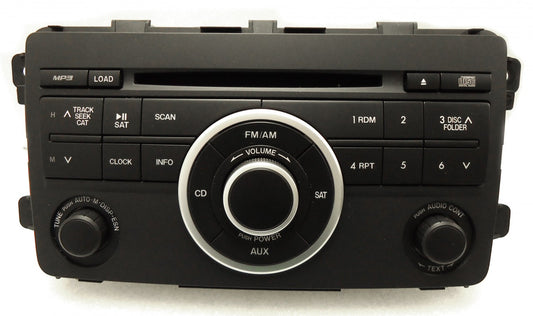 MAZDA CX-9 Radio Stereo MP3 CD Player Matte Black OEM 2009 2010 2011