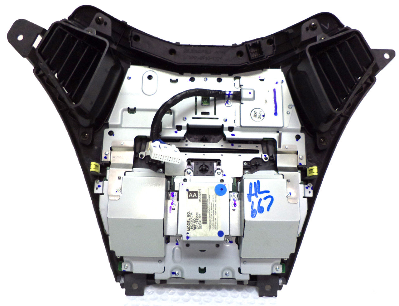 P-136 Subaru Tribeca Radio Face replacement 6 cd disc changer