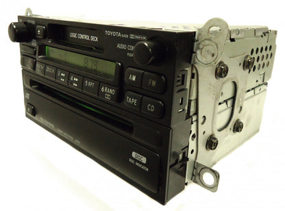 1990 - 1999 TOYOTA 4Runner Avalon Camry Celica Mr2 Seuoia Solara Sienna Tacoma Tundra T100 OEM AM FM Radio Cassette Tape CD Player A56409 16408 34230 T9200
