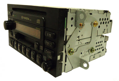 TOYOTA AM FM Radio Cassette Tape CD Player A56412 34243 4Runner Avalon Camry Celica Mr2 Seuoia Solara Sienna Tacoma Tundra T100 1990 1991 1992 1993 1994 1995 1996 1997 1998 1999