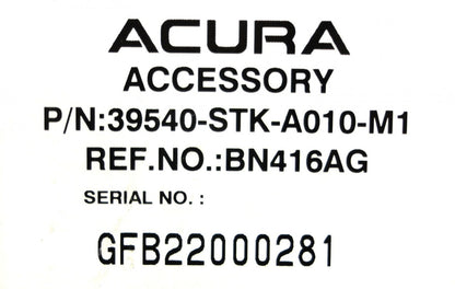 ACURA RDX Navigation GPS System DVD Rom Drive OEM 2007 2008 39540-STK-A010-M1 39540-STK-A020-M1