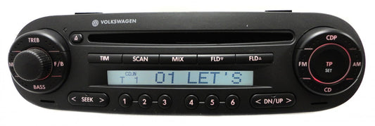 NEW VW VOLKSWAGEN Beetle Bug AM FM Radio Stereo MP3 CD Player 1C0035196T 1998 1999 2000 2001 2002 2003 2004 2005 2006 2007 2008 2009 2010