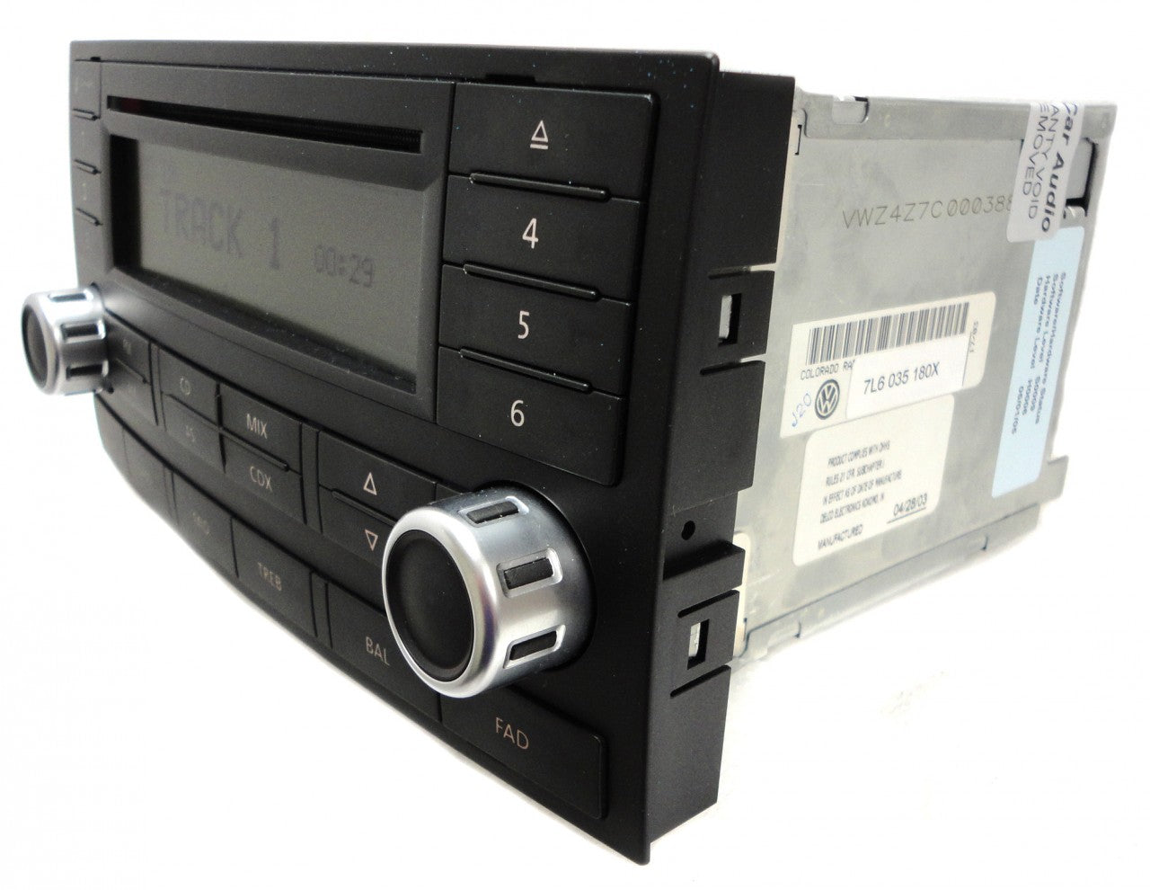 2004 2005 2006 2007 2008 2009 2010 VW VOLKSWAGEN Touareg OEM AM FM Radio Stereo CD Player