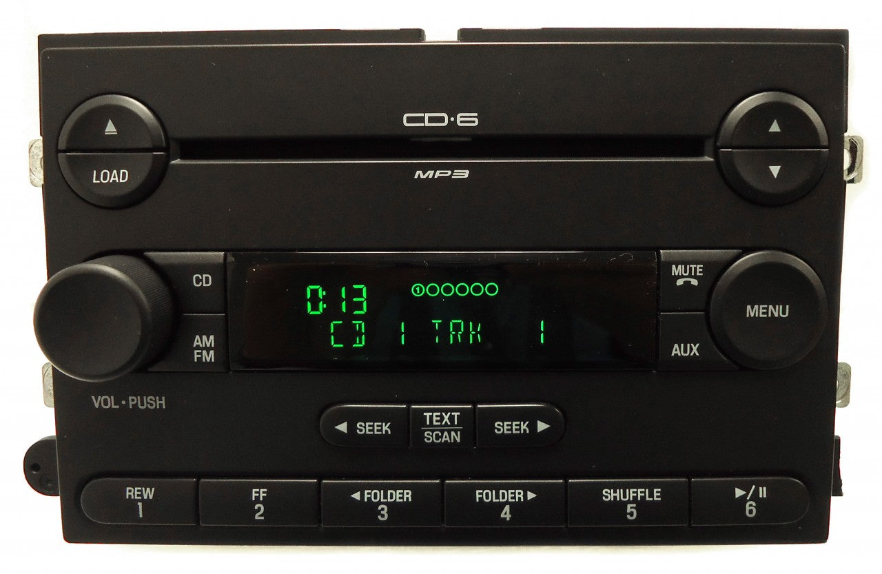 2006 - 2009 FORD Fusion MERCURY Milan OEM Radio Stereo Premium 6 Disc Changer MP3 CD Player