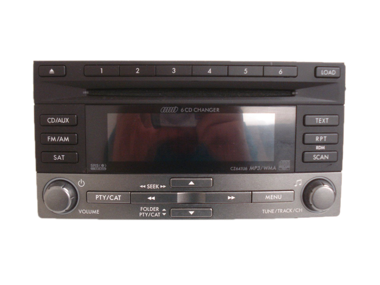 Subaru 6 Disc CD Changer Radio MP3 Sat CZ641U6 Stereo