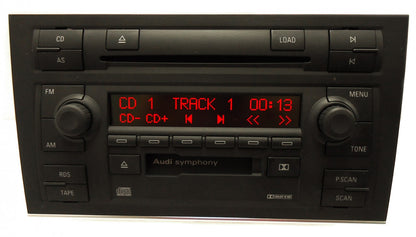 2002 2003 2004 Audi A4 S4 6 Disc CD Changer Player Radio Bose 8E0 035 195 A