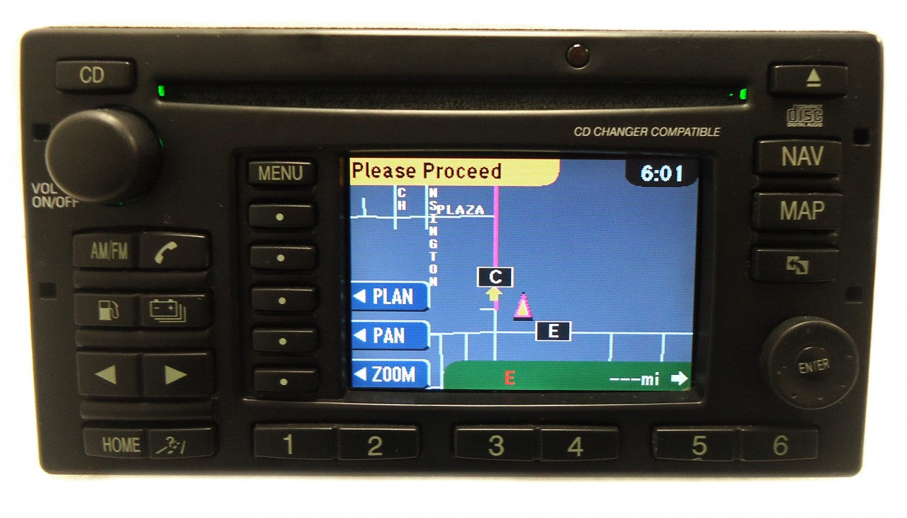 2005 - 2007 Ford Escape Mercury Mariner OEM Navigation Display CD Player