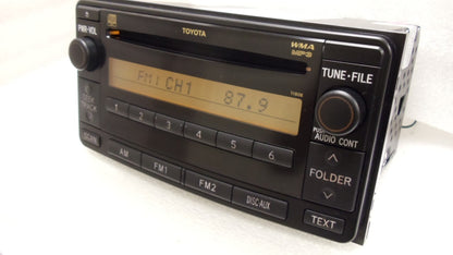 Toyota 4Runner Yaris Celica Echo FJ Cruiser MR2 Rav4 Yaris Radio MP3 CD Player 11808 86120-52530 2003 2004 2005 2006 2007 2008 2009