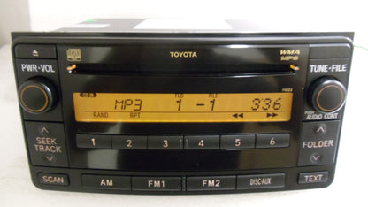 2008 - 2009 Toyota 4Runner Yaris CD Radio MP3