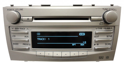 10 11 TOYOTA Camry MP3 AUX Bluetooth Radio CD Player To51887U , 51887 2010 2011