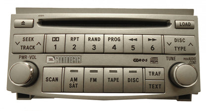 TOYOTA Avalon JBL Radio Stereo 6 Disc Changer CD Player A51819 OEM 2005 2006 2007 2008 2009 2010 2011