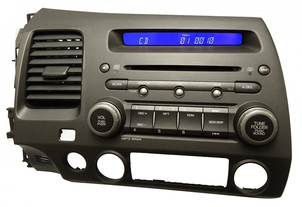HONDA Civic Radio Stereo MP3 CD Player 2AL0, 2AM0, 2AH0, 2AJ0, 4BCA, 4BC0, 4BC4 2006 2007 2008 2009
