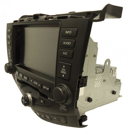 2004 2005 2006 2007 HONDA Accord OEM Navigation GPS System LCD Display Screen Monitor Radio 6 Disc Changer CD Player 2CK1