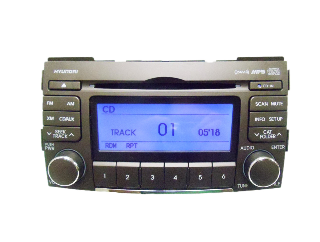 2009 - 2010 HYUNDAI Sonata OEM XM MP3 Radio CD Player Receiver