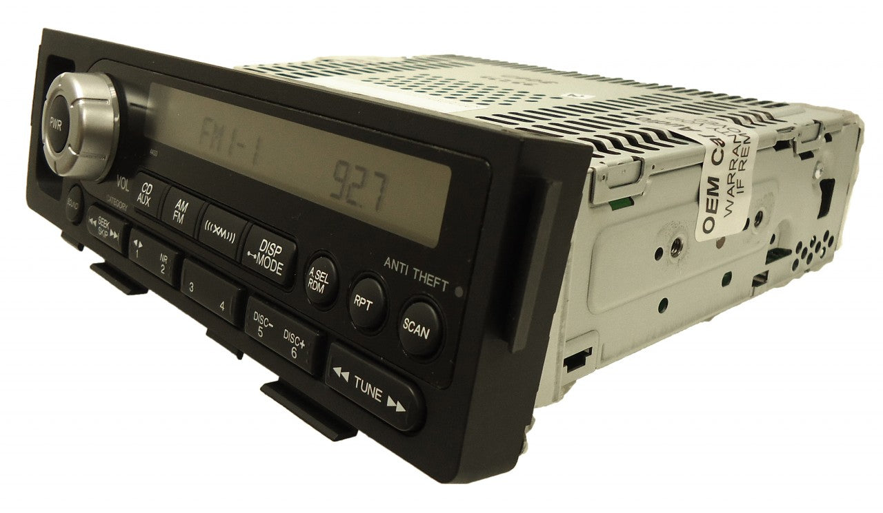 HONDA Ridgeline Navigation GPS System XM AM FM Radio Stereo Receiver 4AS0 2006 2007 2008