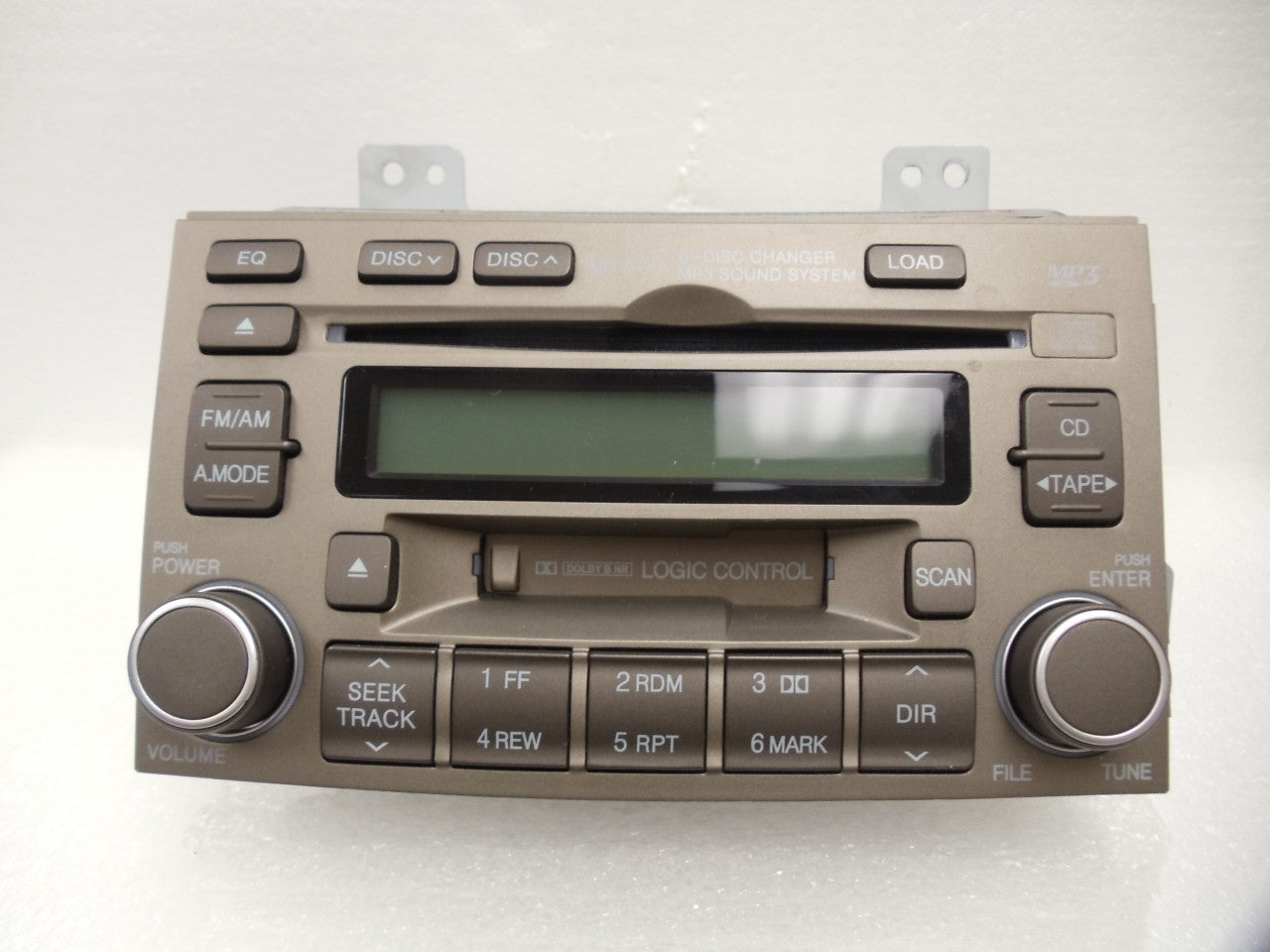 Hyundai Azera 6 Disc CD Changer Player Radio MP3 2006 2007 2008 TAN