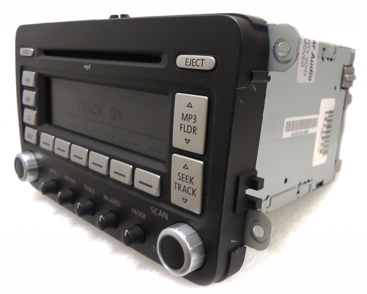 2006 2007 2008 2009 VW VOLKSWAGEN Jetta Passat Rabbit Golf GTI EOS Tiguan OEM Premium 7 Radio Stereo MP3 6 Disc Changer CD Player