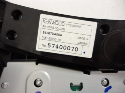 SUBARU Tribeca Faceplate Radio 6 Disc CD MP3 Climate Controls Navigation GPS OEM 2006 2007 2008 2009 2010 86287XA00A 86213XA03A P-136