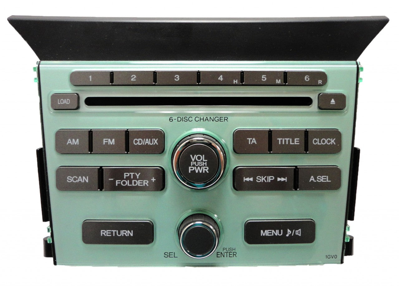 2009 2010 2011 HONDA PILOT Radio Stereo 6 Disc Changer CD Player 1GV0 39100-SZA-R210-M1 OEM