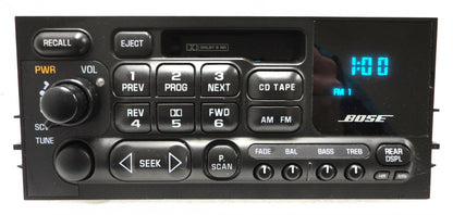 GMC Chevy Cadillac BOSE Radio Stereo Tape Cassette Player