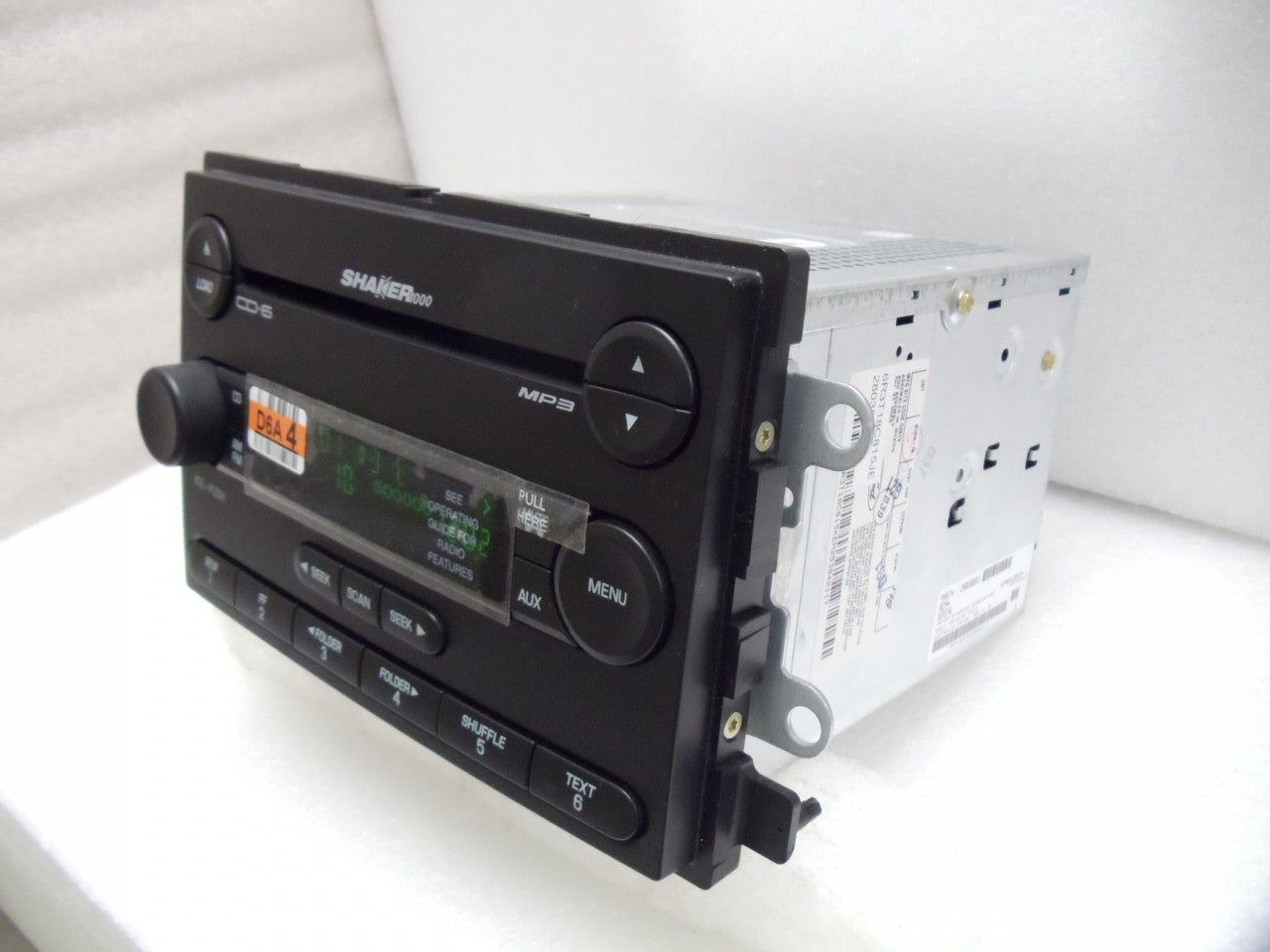 New 2005 - 2006 Ford Shaker 1000 Radio 6 Disc MP3 CD Changer Player