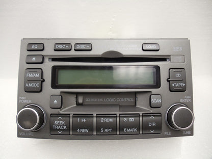 2006 2007 2008 Hyundai Azera OEM 6 Disc CD Changer Player AM FM Radio Receiver GREY