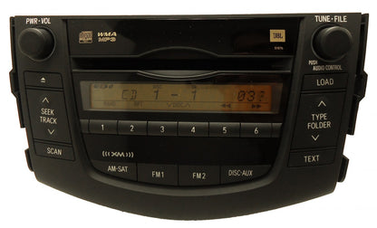 TOYOTA RAV4 JBL AM FM XM Satellite Radio 6 Disc Changer MP3 CD Player OEM 51876 2006 2007 2008 2009 2010 2011