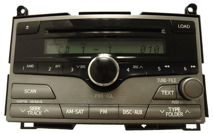 TOYOTA Venza Satellite Radio 6 Disc Changer MP3 CD Player A51870 2009 2010 2011