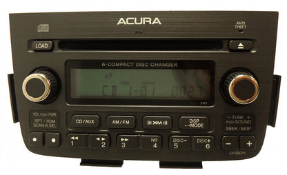 ACURA MDX XM Satellite Radio 6 Disc Changer CD Player 3TF7 39100-S3V-A250 39100-S3V-A260 2005 2006