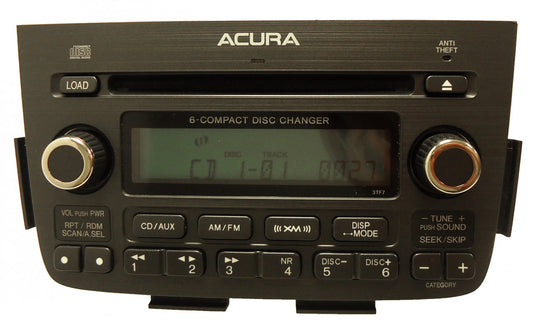 ACURA MDX XM Satellite Radio 6 Disc Changer CD Player 3TF7 39100-S3V-A250 39100-S3V-A260 2005 2006