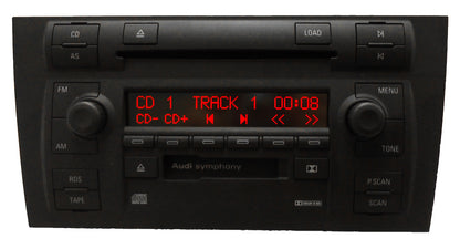New Audi A8 S8 Radio Tape Player 6 CD Changer 2000 2001 2002 2003 2004 4D0-035-195-J