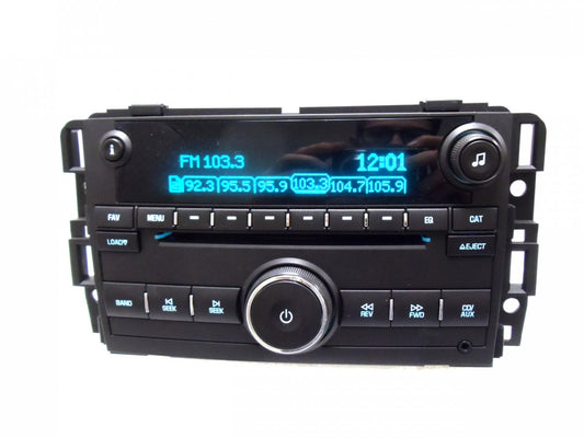UNLOCKED GMC Chevy Radio 6 Disc CD Changer USB AUX XM MP3 Stereo 20935459 OEM