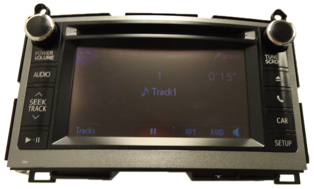 57042 TOYOTA Venza Touchscreen Bluetooth Radio