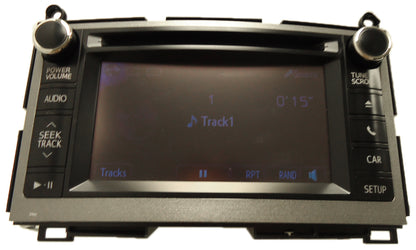 57042 TOYOTA Venza Touchscreen Bluetooth Radio