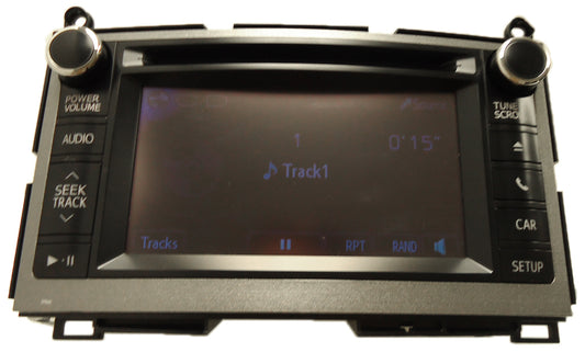 57042 TOYOTA Venza Touchscreen Bluetooth Radio
