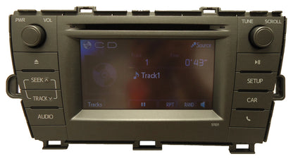 Refurbished 2012 - 2013 TOYOTA Prius OEM Touchscreen Bluetooth Radio CD Player