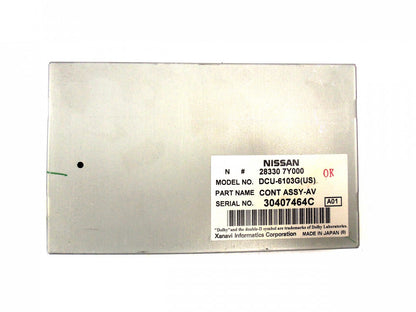 NISSAN MAXIMA GPS INFO BCM ECU Display Screen Control Assembly 2004 2005 283307Y000
