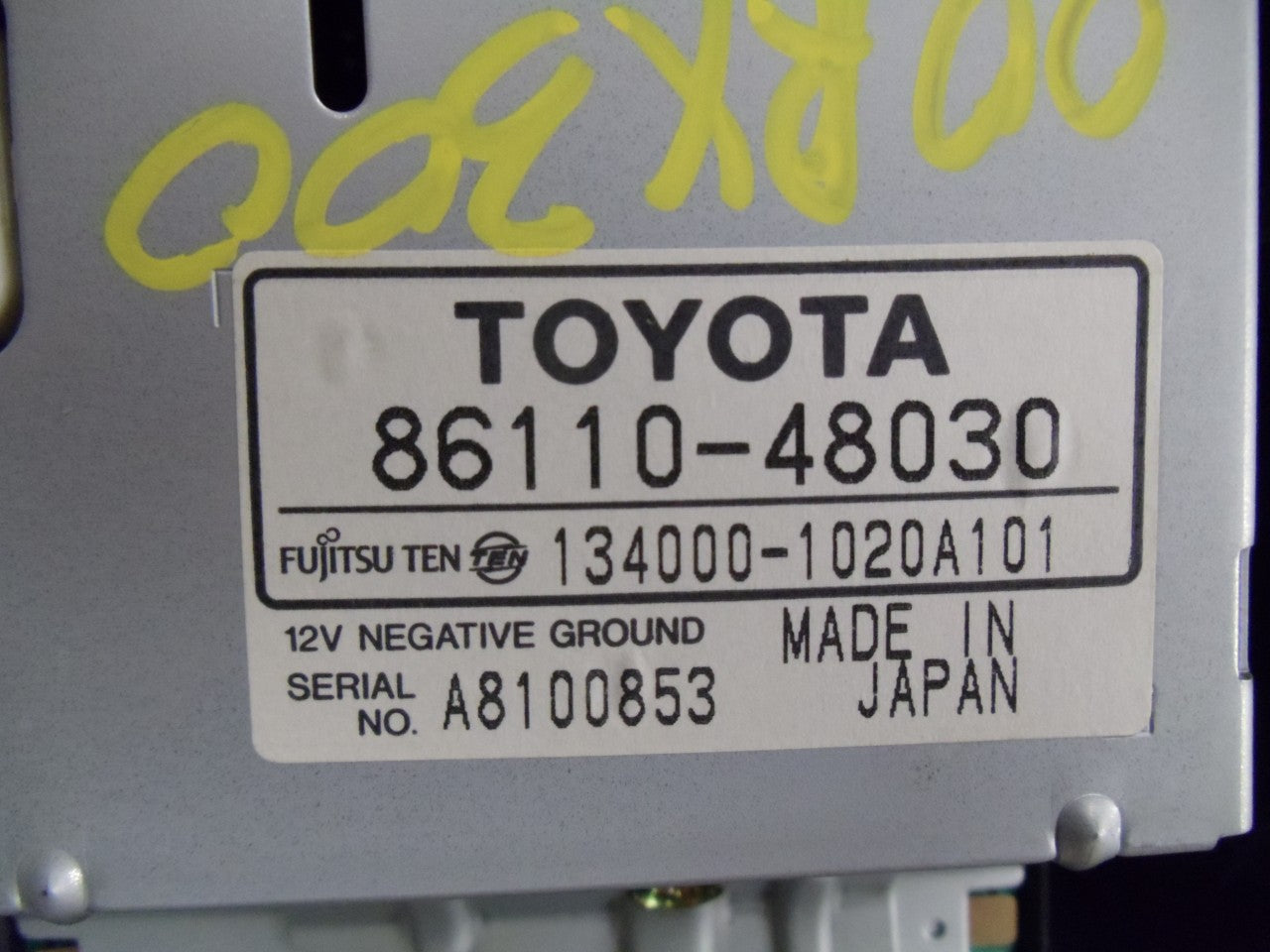 LEXUS RX300 Premium Sound System Radio Stereo Tape Player Climate Controls P1714 1999 2000 2001 2002 2003