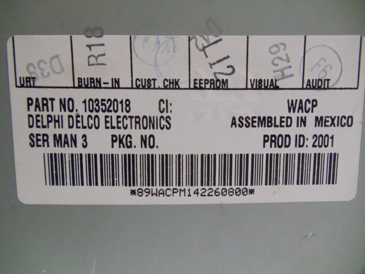 Pontiac Grand Prix Radio Stereo CD Player OEM Receiver