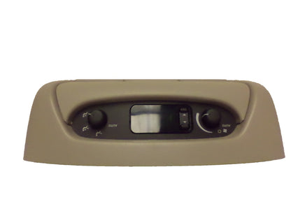 2002 - 2007 Chrysler Dodge OEM Overhead Rear Flip Down DVD Player Climate Controls Without rail without Sunroof
