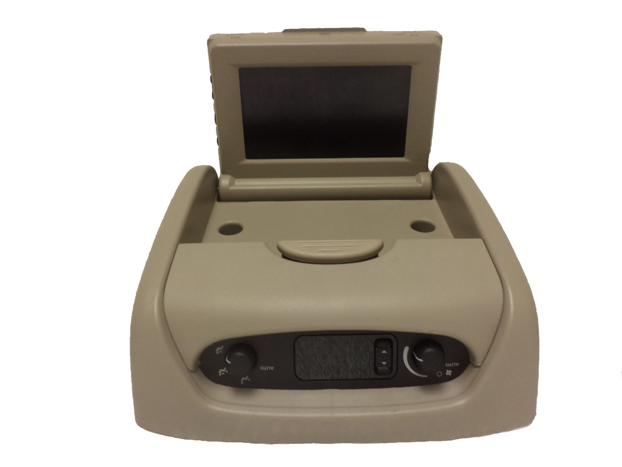 2002 - 2007 Chrysler Dodge OEM Overhead Rear Flip Down DVD Player Climate Controls Without rail without Sunroof