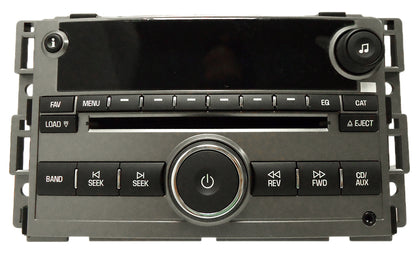Chevrolet Malibu radio 6 disc changer cd player face replacement