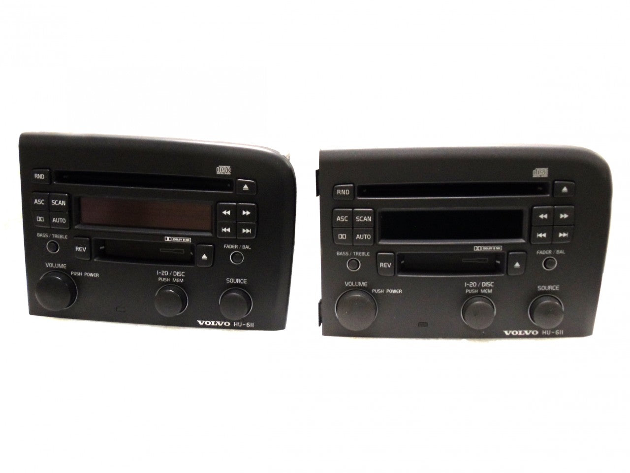 VOLVO S80 S-80 Radio Stereo CD Tape Player Hu-611 Light Gray 1999 2000 2001 2002 2003