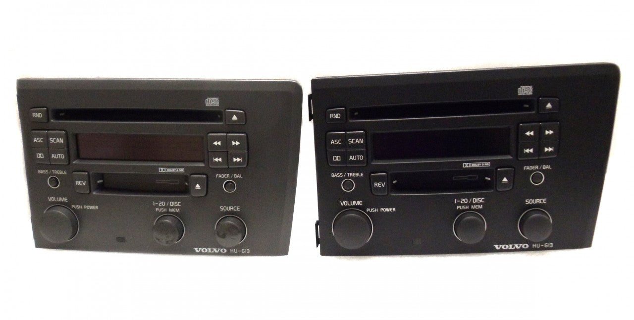 VOLVO S60 V70 S-60 V-70 Radio Stereo Tape CD Player Hu-613 Dark 2003 2004 2005
