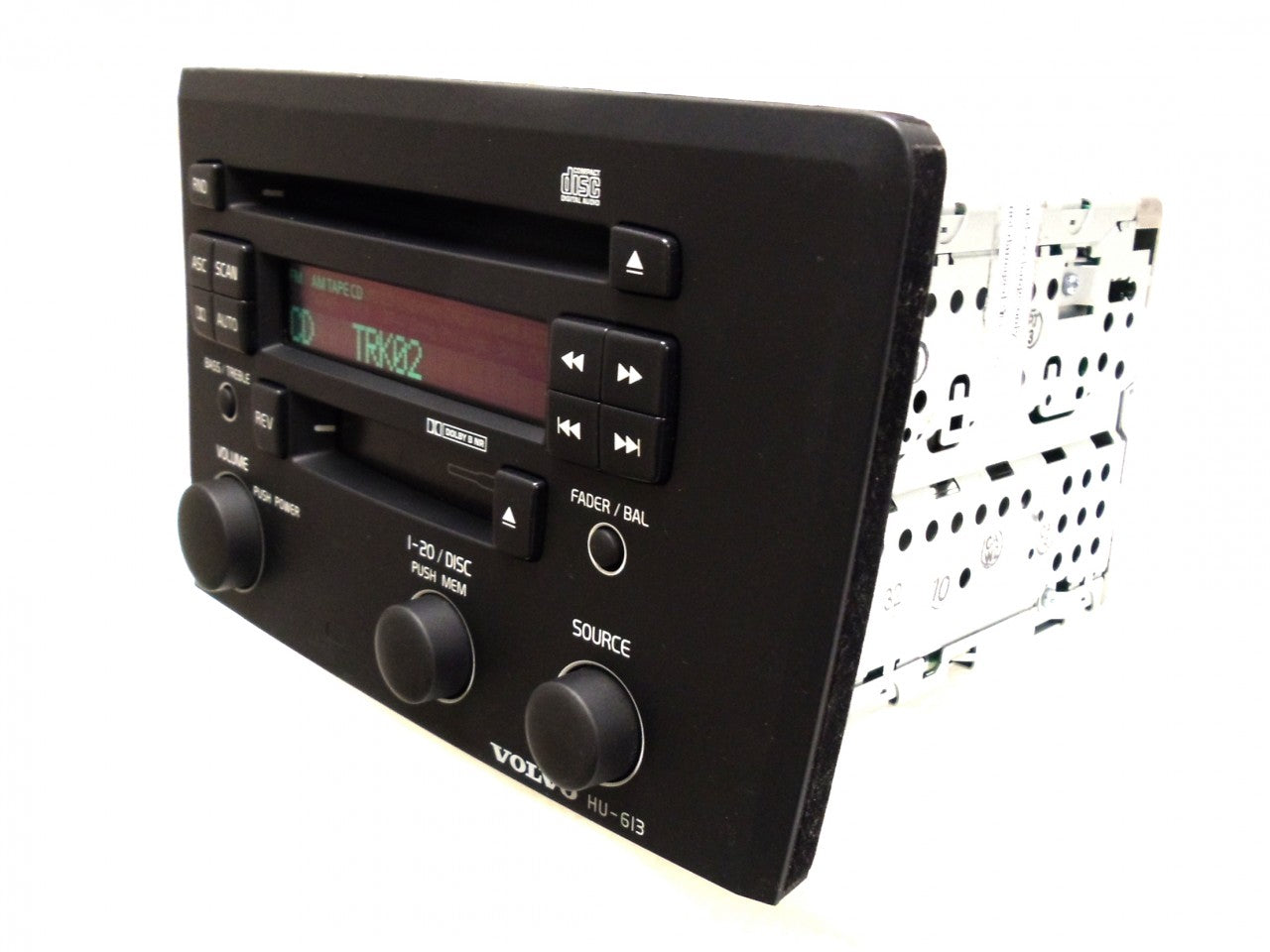 VOLVO S60 V70 S-60 V-70 Radio Stereo Tape CD Player Hu-613 Dark 2003 2004 2005
