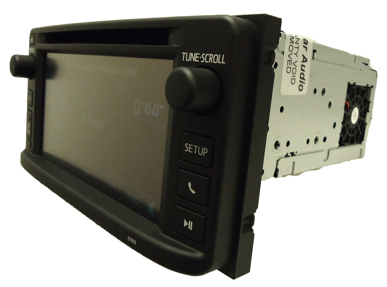 Refurbished 2013 Toyota Highlander OEM  Touch Screen AM FM Radio CD Player Receiver 57055, 57056
