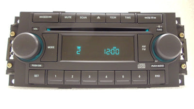 2004 - 2008 Chrysler Jeep Dodge OEM Radio CD Player Receiver REF